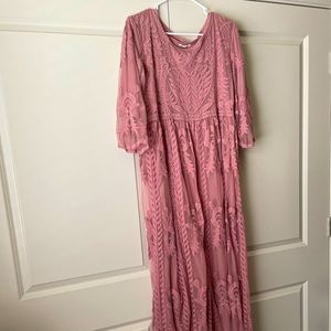 Pink Blush- Maternity XL- Mauve